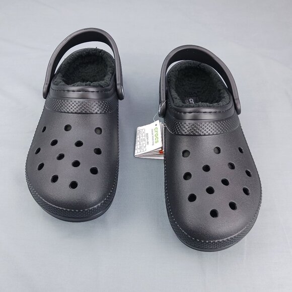 Crocs CLASSIC LINED Clog Comfortable Fur Slip On Men's Sizes 9-11 *New in Box* - Picture 3 of 8
